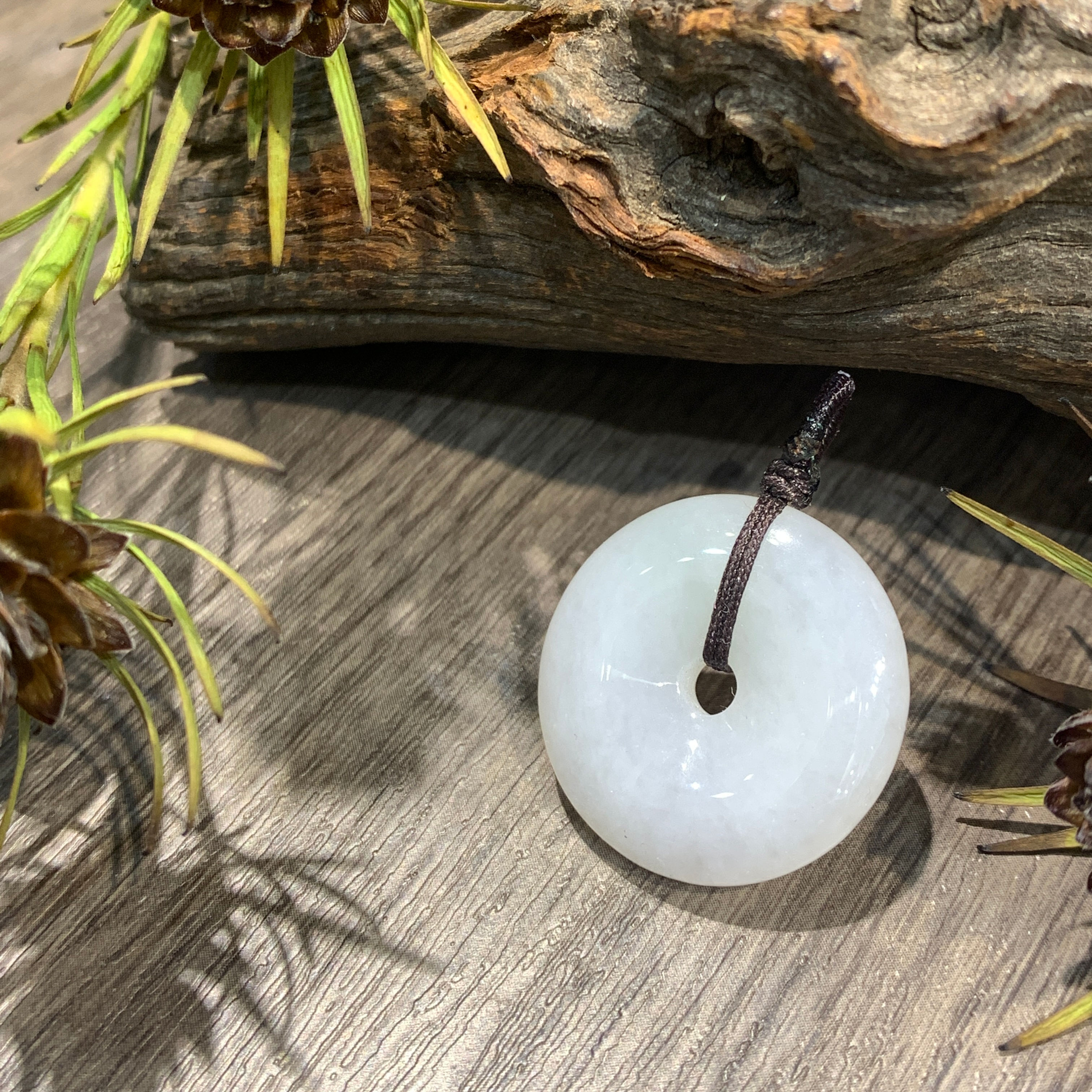 A玉 - 冰糯種平安扣 (R-6990)