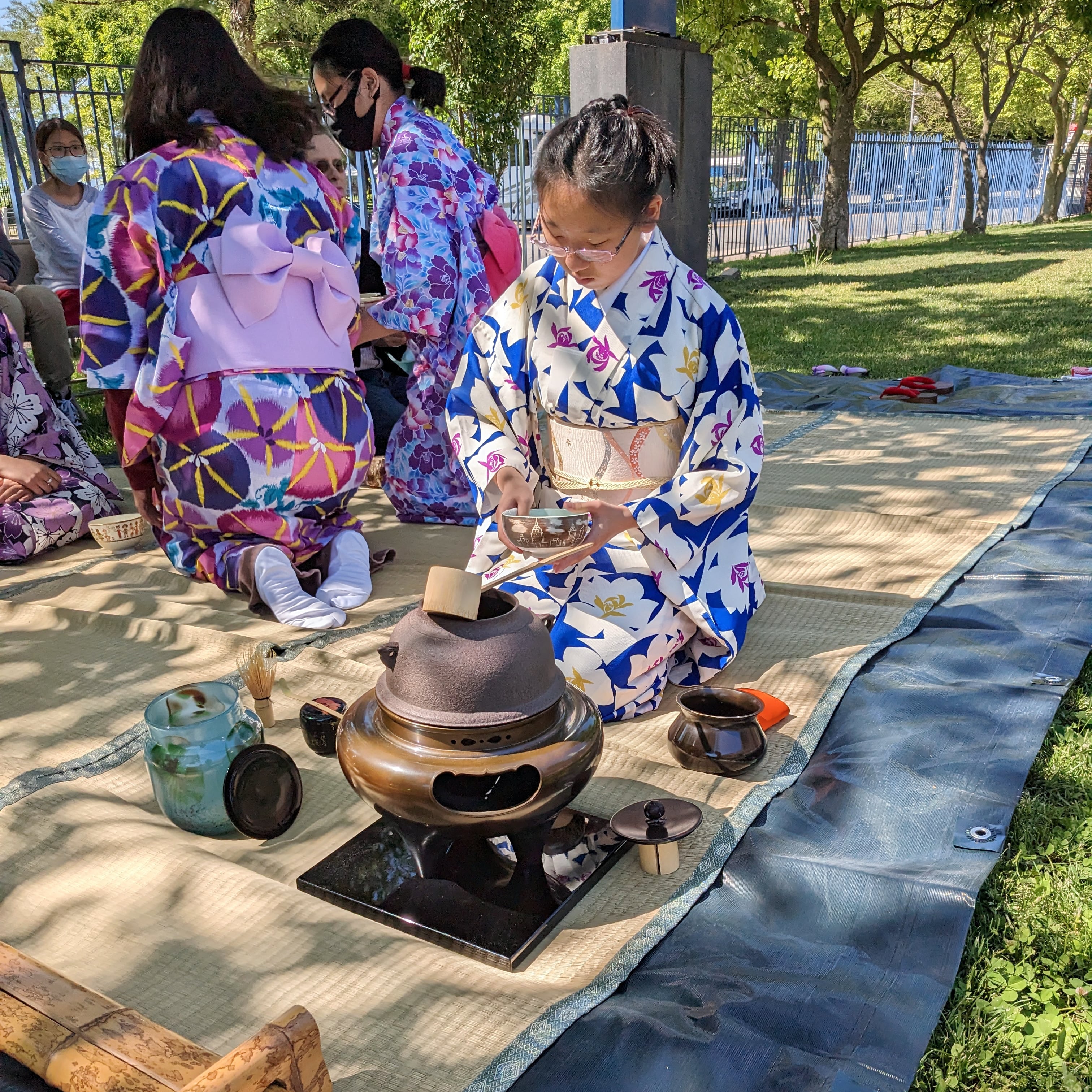 Nodate Tea Ceremony for Fort Hamilton High School in Brooklyn