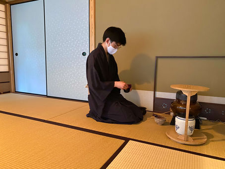 ワシントン大学 茶の湯クラブ」が 茶室での初のお稽古