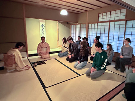 学校茶道「茶の湯体験」授業を実施しました