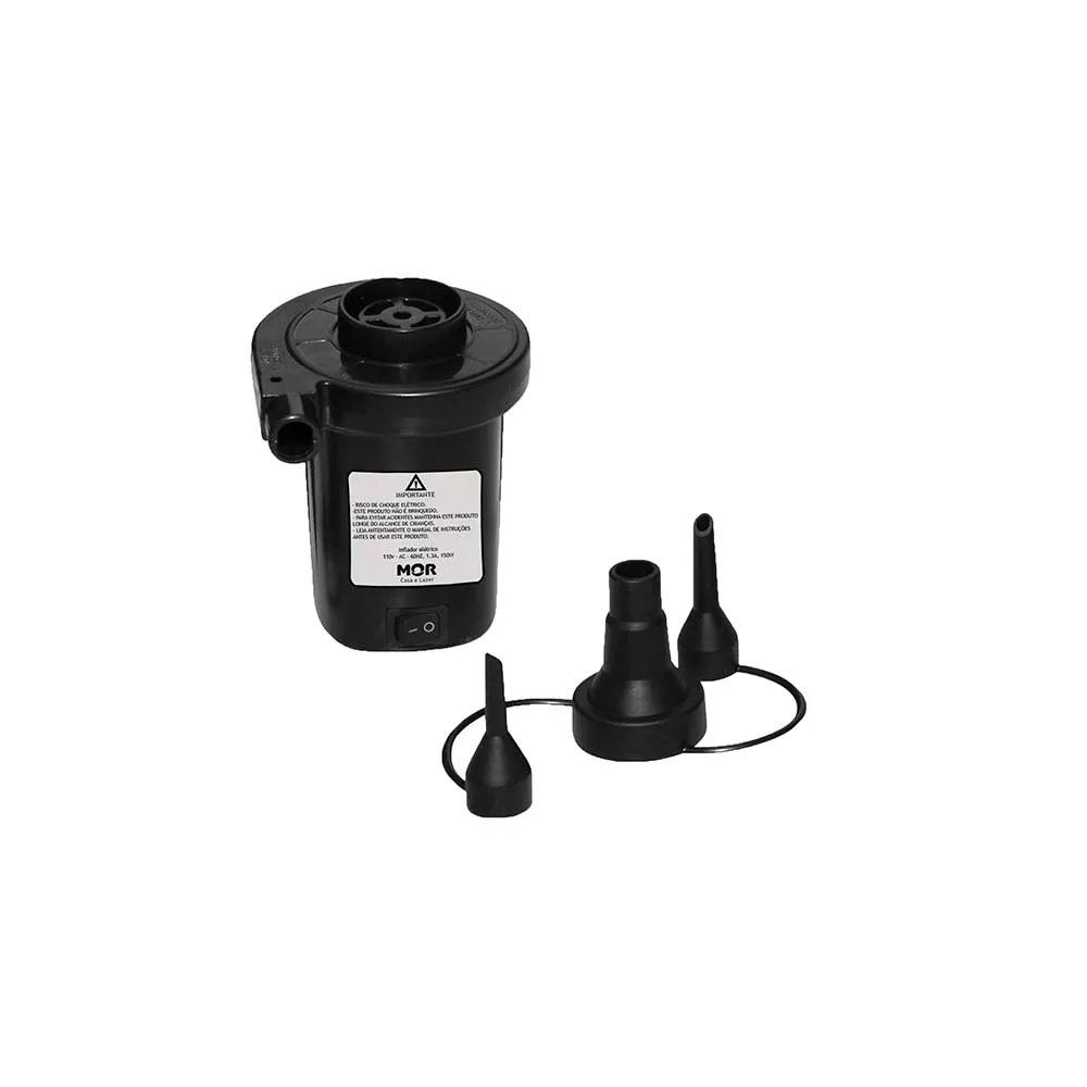 Inflador Elétrico 110v Mor 150w Para Infláveis Em Geral