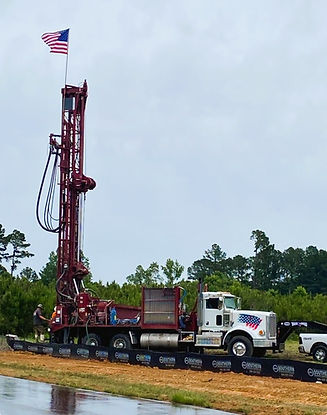Red Rock well drilling rig