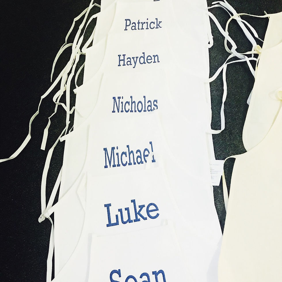 Thumbnail: Personalized child apron
