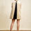 Miniature : Avalone - velvet dress - beige