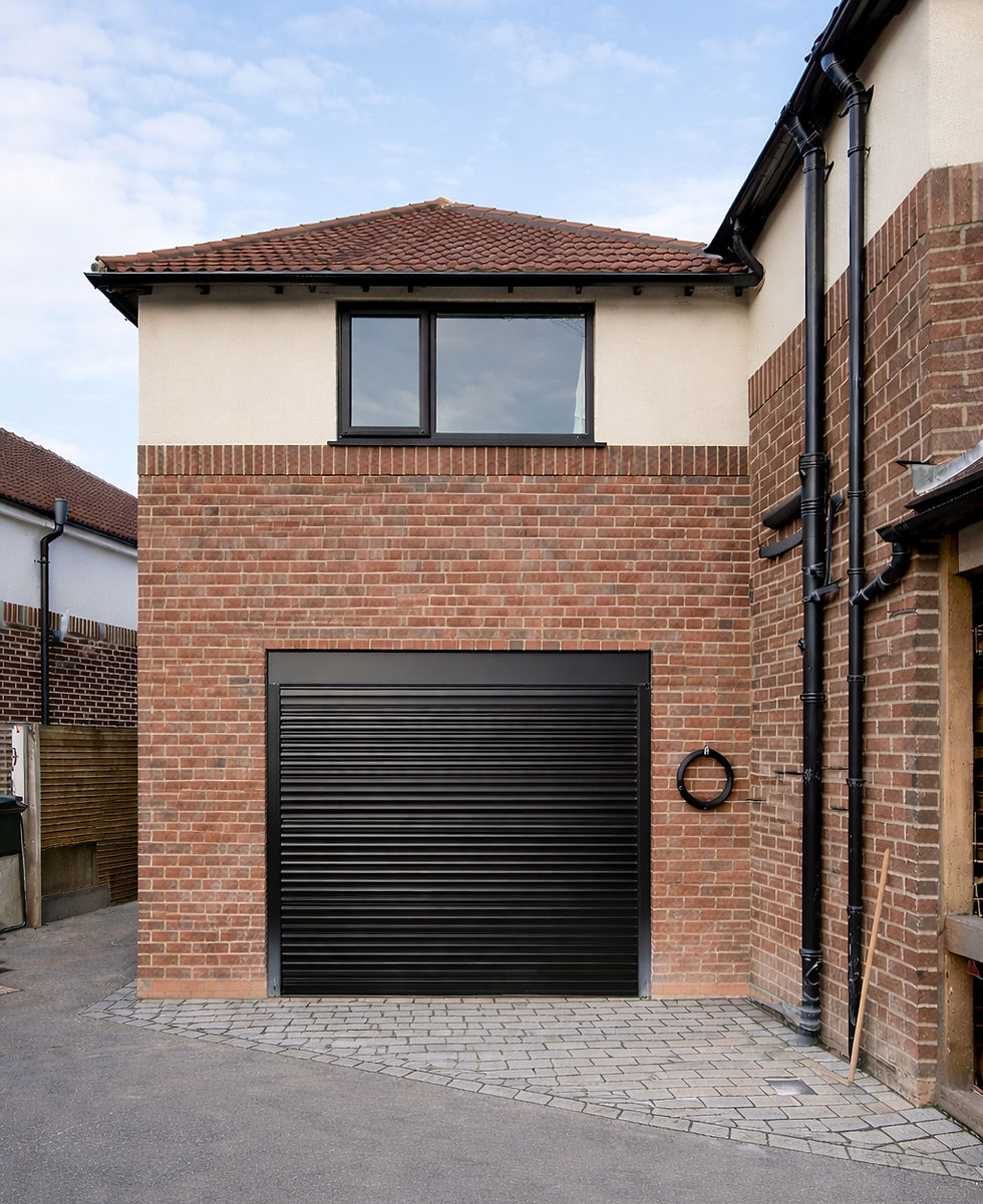 Double Storey Extension Front Exterior in Sale with Garage