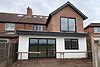 double storey extension and loft conversion rear shot in Sale