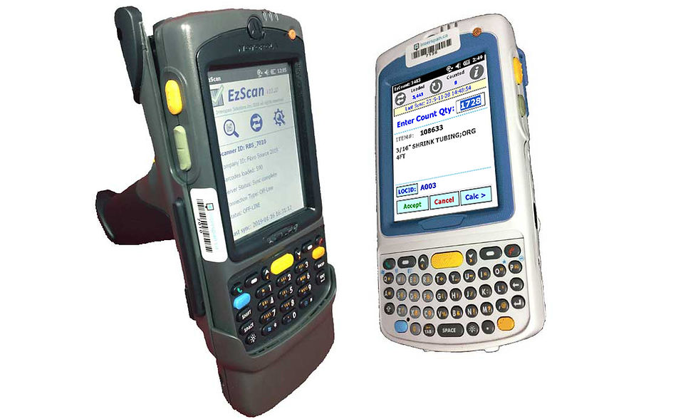 Inventory Count Barcode Scanners