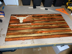 Large Longhorn Flag