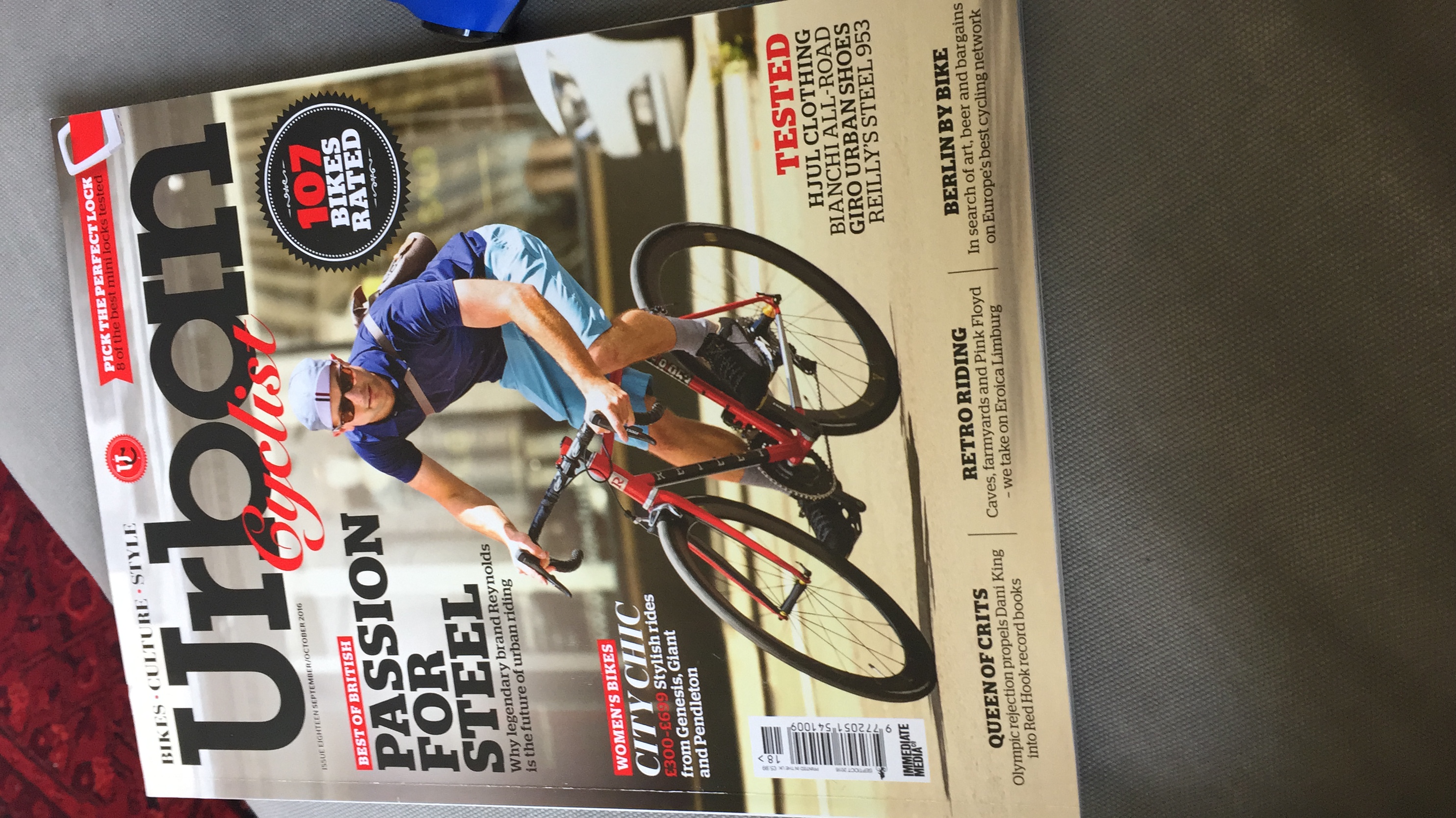 Gripster featured in Urban Cyclist