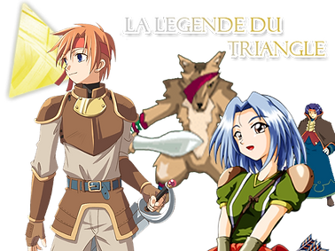 Legend Quest / Legend du triangle : Image Logout & personnage principaux