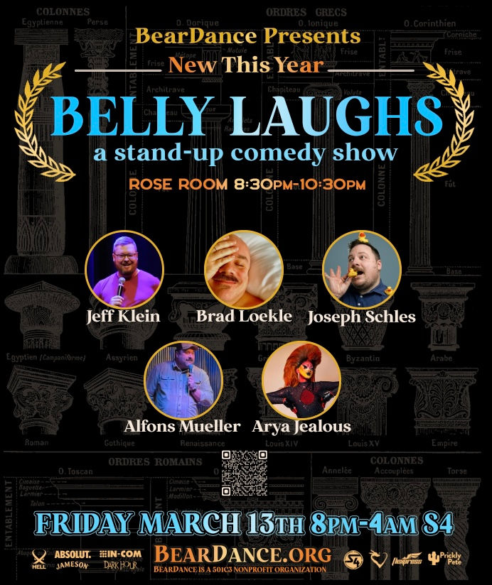 Dallas - Belly Laughs at BearDance