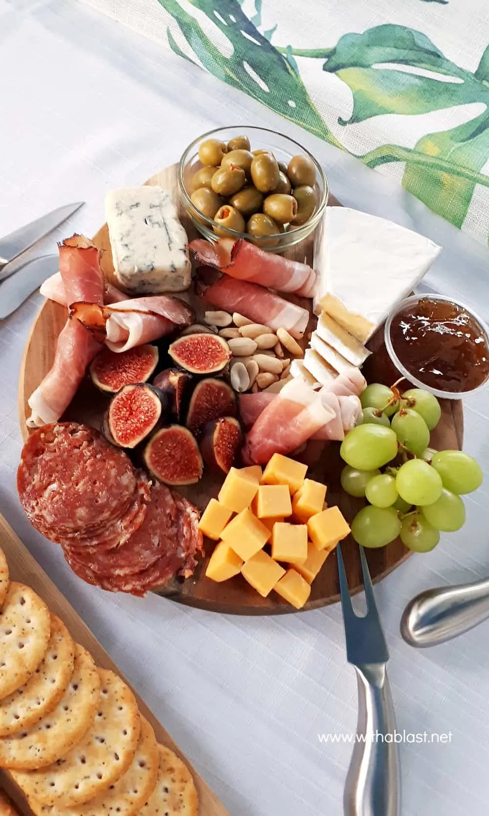 Arranged Food and Objects