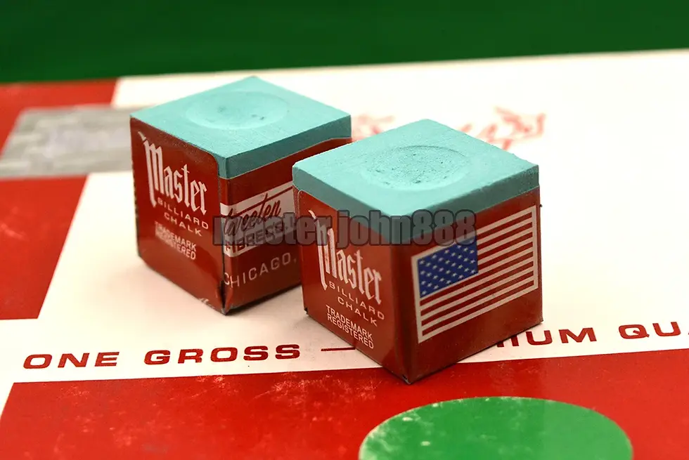 Thumbnail: Triangle Master Pool & Snooker Chalk Set – 4 Pack Professional Cue Chalk