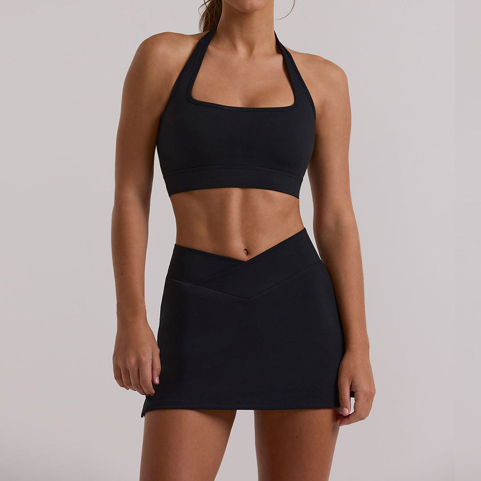 Thumbnail: Women's CourtFlex Sports Bra & Skirt Set