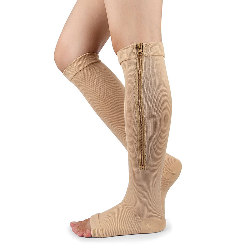 Thumbnail: Athlete's Choice Zip Compression Socks