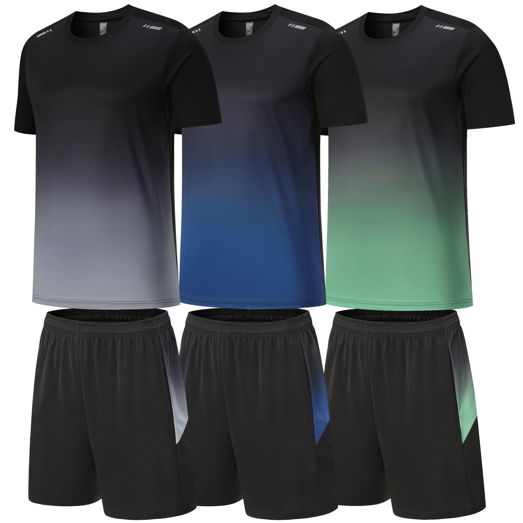 FlexFit Men's 6-Piece Athletic Set