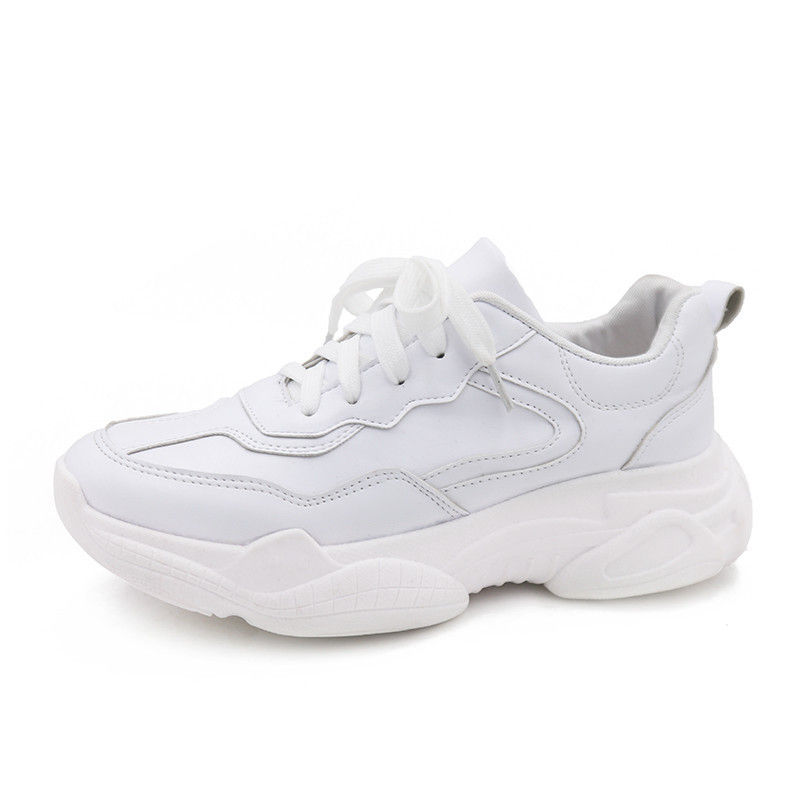 Women's Elevate White Platform Sneakers