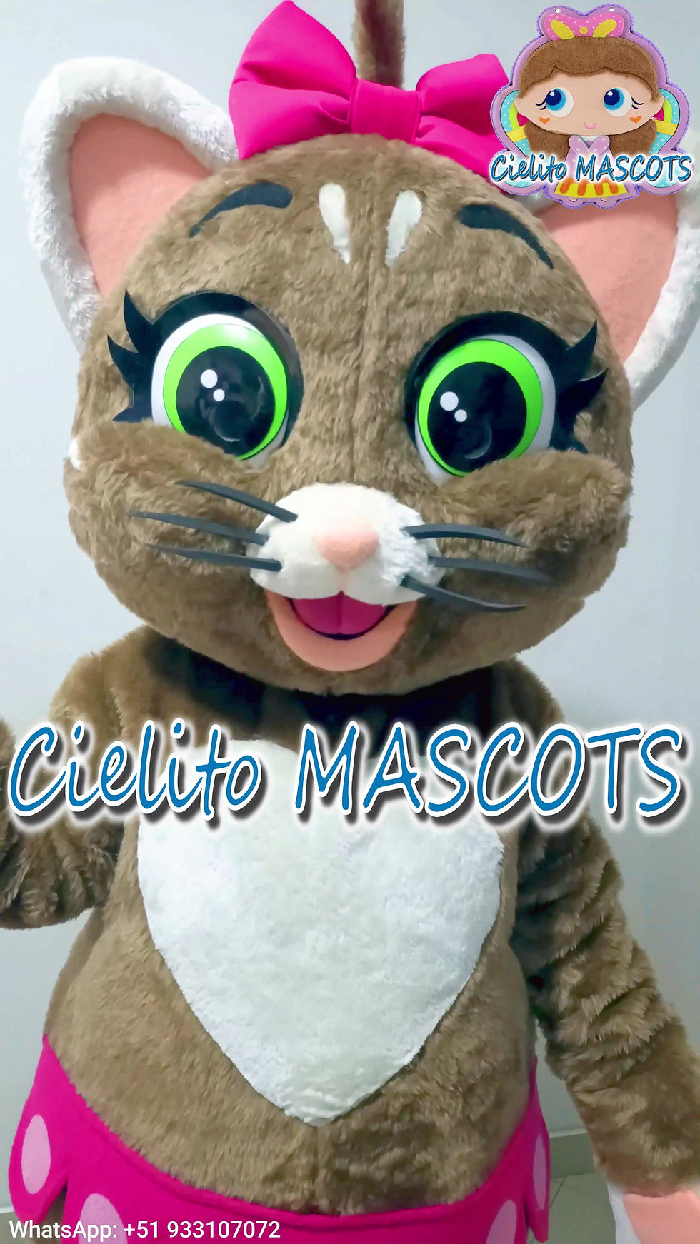 Miniatura: PILOU 44 Cats Mascot - Costume