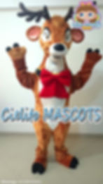 Thumbnail: Christmas Reindeer Mascot - Costume