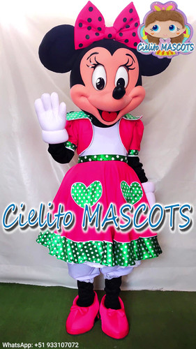 Mascotte MINNIE ROSE Déguisement Cielito MASCOTS