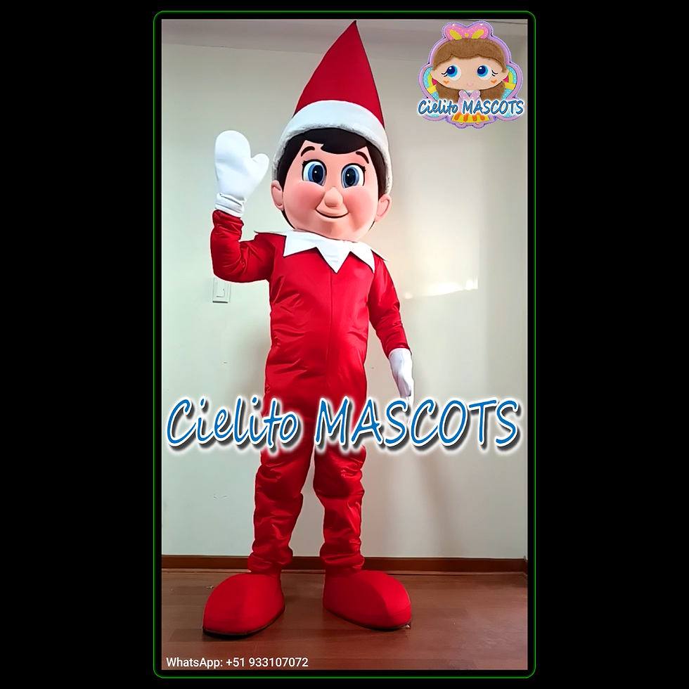 ELF On The Shelf Mascot Costume Cielito MASCOTS