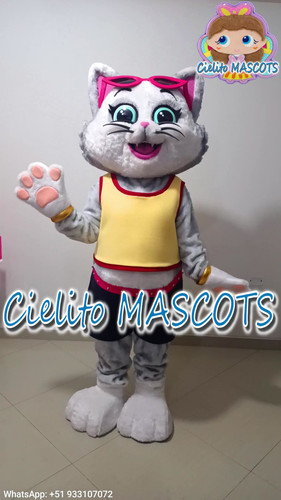 Vestito Milady 44 Gatti MILADY 44 Cats Mascot Costume