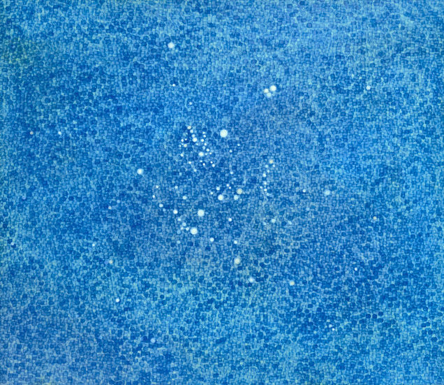 야목 夜目 45x53cm 장지에 혼합재료 2026
Yamok(Night Eye) 45x53cm Mixed Media on Hanji 2026