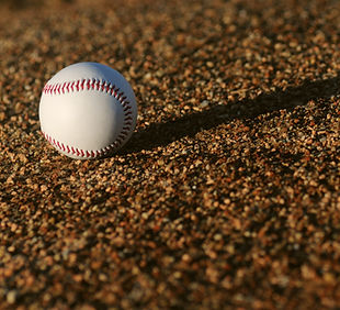 Baseball in Field