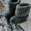 Thumbnail: WINTER RAIN HEIRLOOM SET (Bonnet & Booties)
