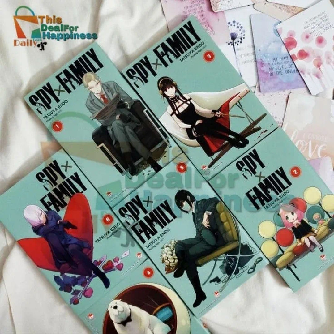 Spy x Family, Volume (1-6) Paperback.