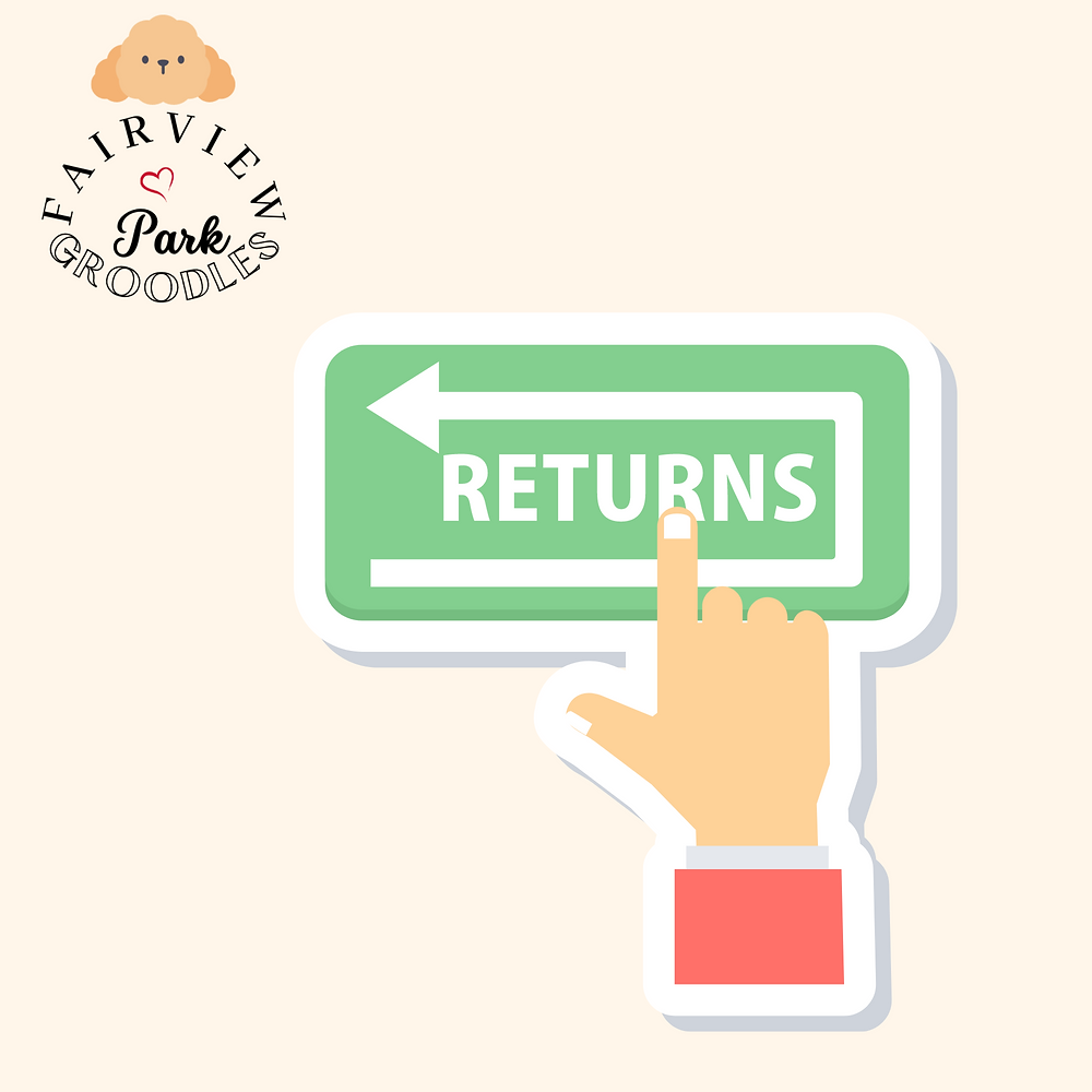 Why you need to ask about a breeder's returns policy