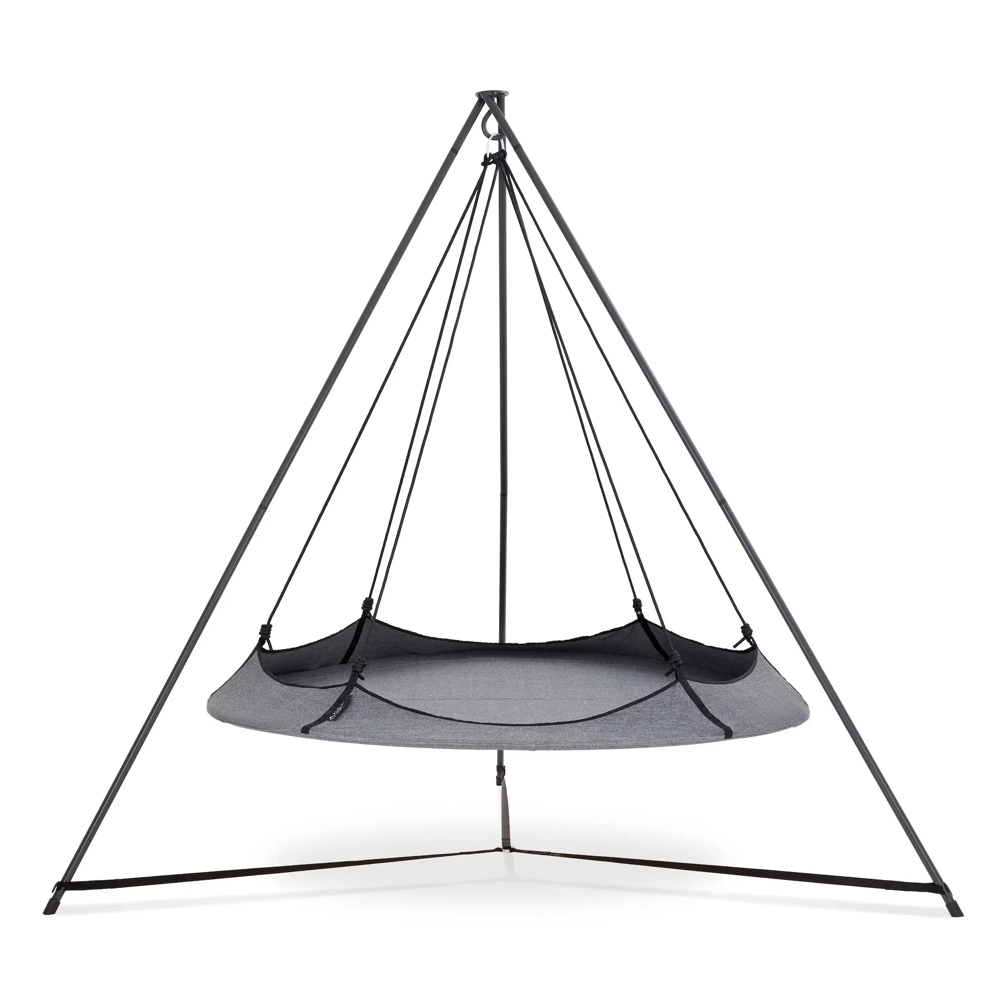 Hangout Pod Circular Family Hammock Bed and Stand Set