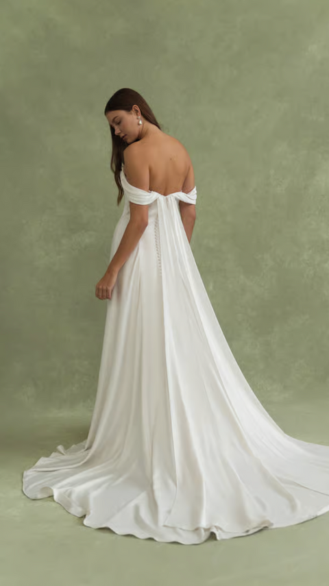 Lee Jenny by Jenny Yoo bridal gown at Wild Flora Bridal Brighton