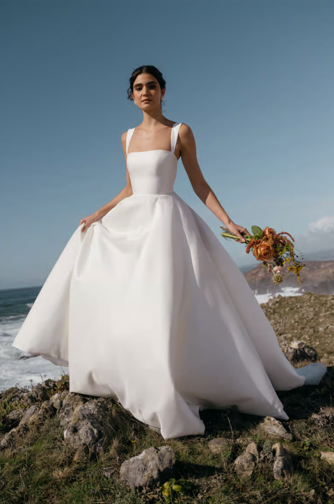 Lombard by Jenny Yoo bridal gown at Wild Flora Bridal Brighton