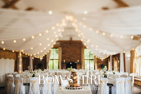 Westerham Gold Club Wedding Decoration