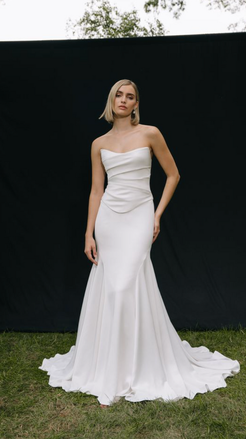 Alora Jenny by Jenny Yoo bridal gown at Wild Flora Bridal Brighton