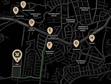 UBICACION VITALI RESIDENCIAL