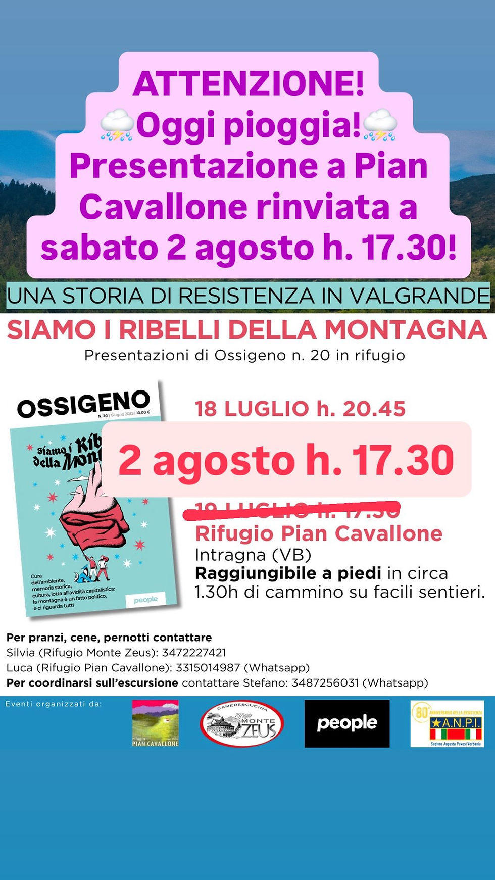 Ossigeno n. 20 - Intragna (VB)