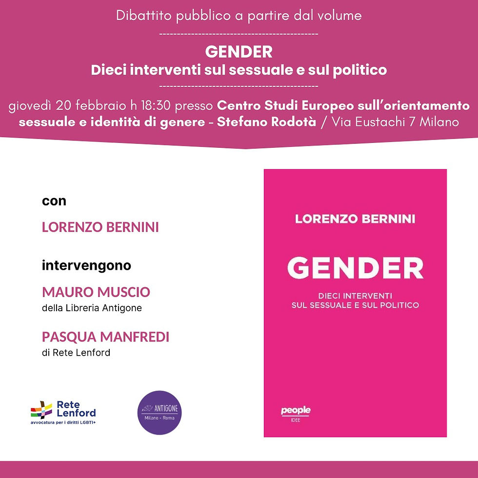 Gender - Milano