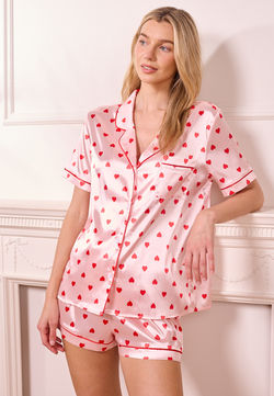 Angel Eye Pink Heart PJs
