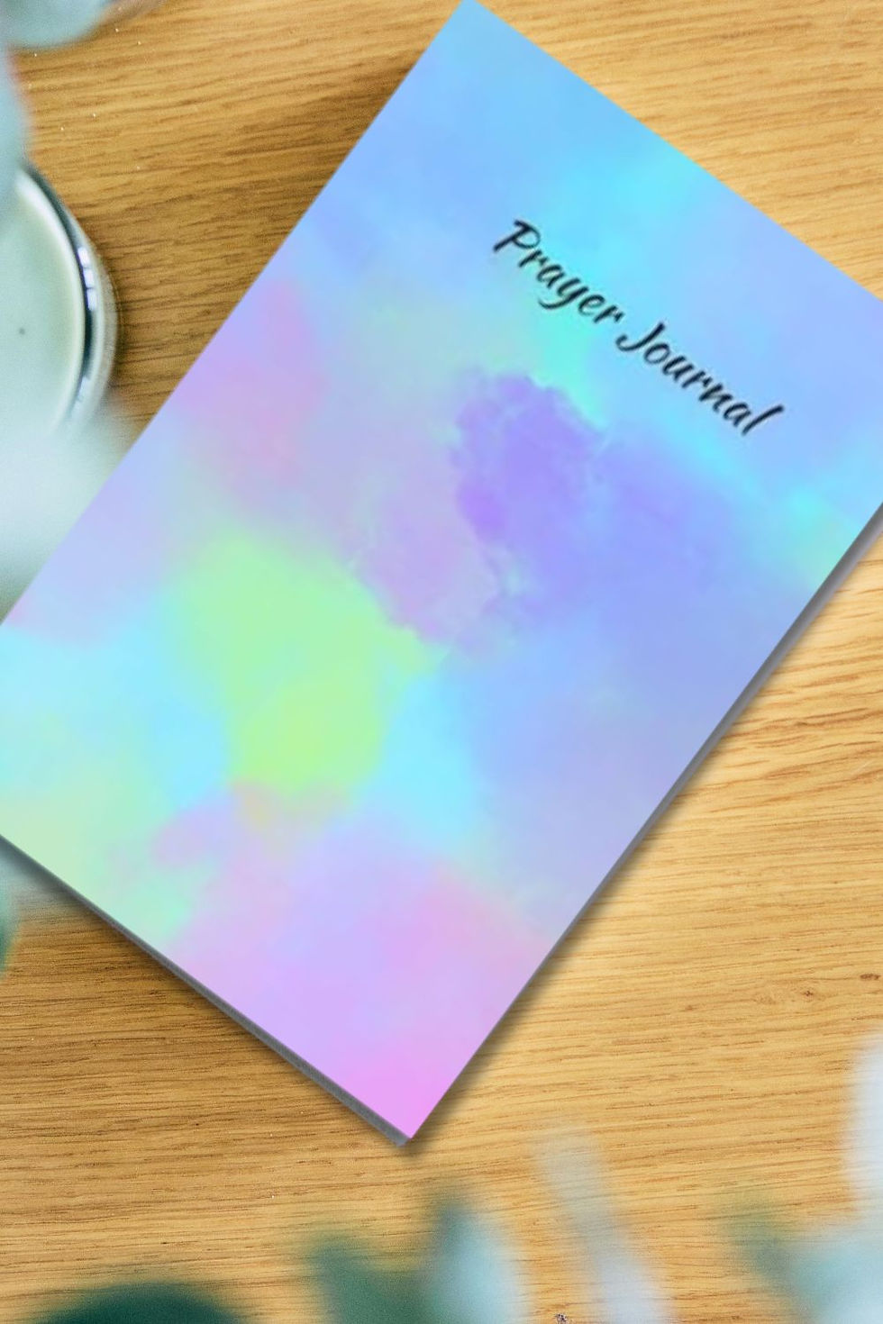 Thumbnail: Rainbow Splotches Prayer Journal | Guided Christian