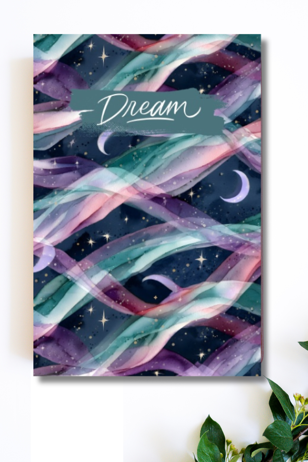 Thumbnail: Aurora Stripes Dream Journal | Guided Dream Diary