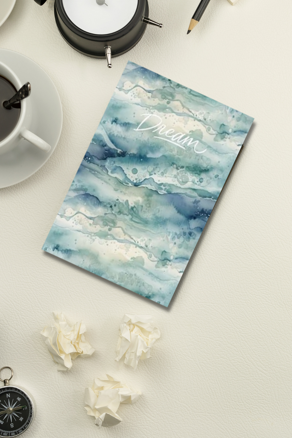 Thumbnail: Abstract Ocean Dream Journal | Sleep & Dream Diary