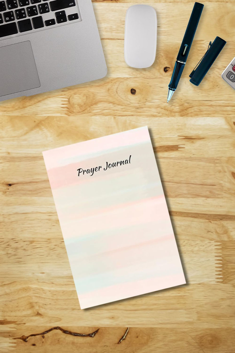 Thumbnail: Pastel Stripes Prayer Journal | Guided Christian Journal