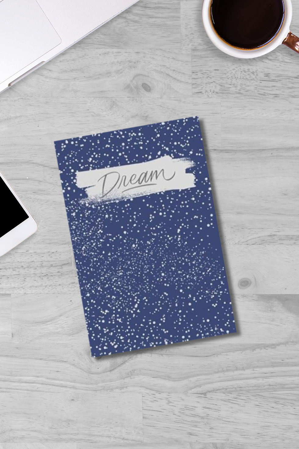 Thumbnail: Blue Splatter Dream Journal | Sleep & Dream Diary