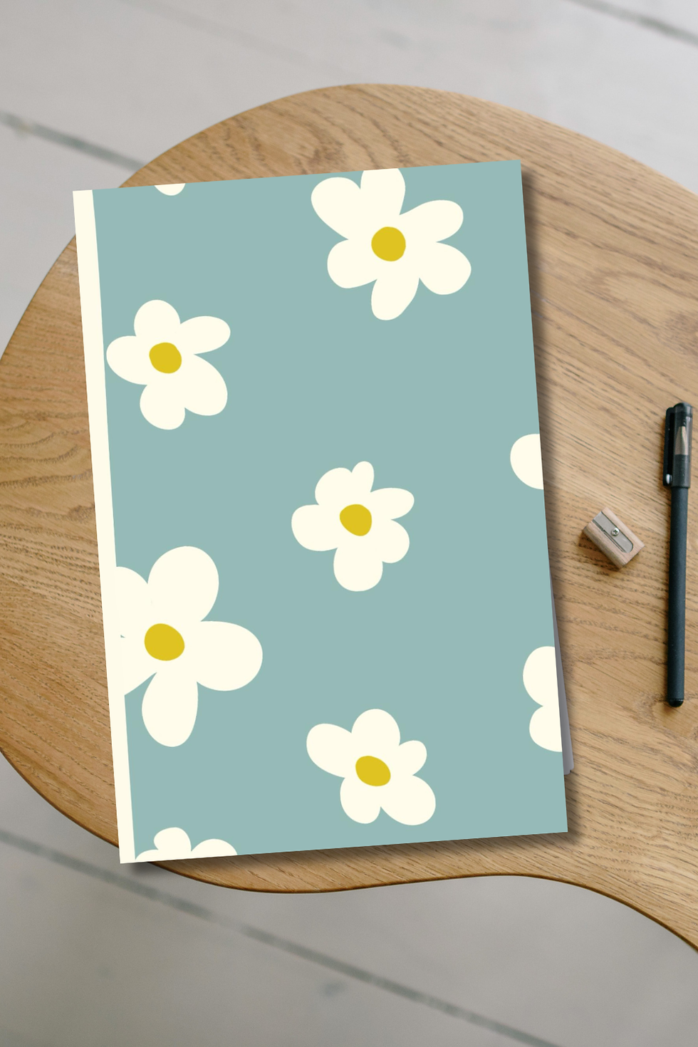 Thumbnail: Blue Daisy Journal | Lined Notebook