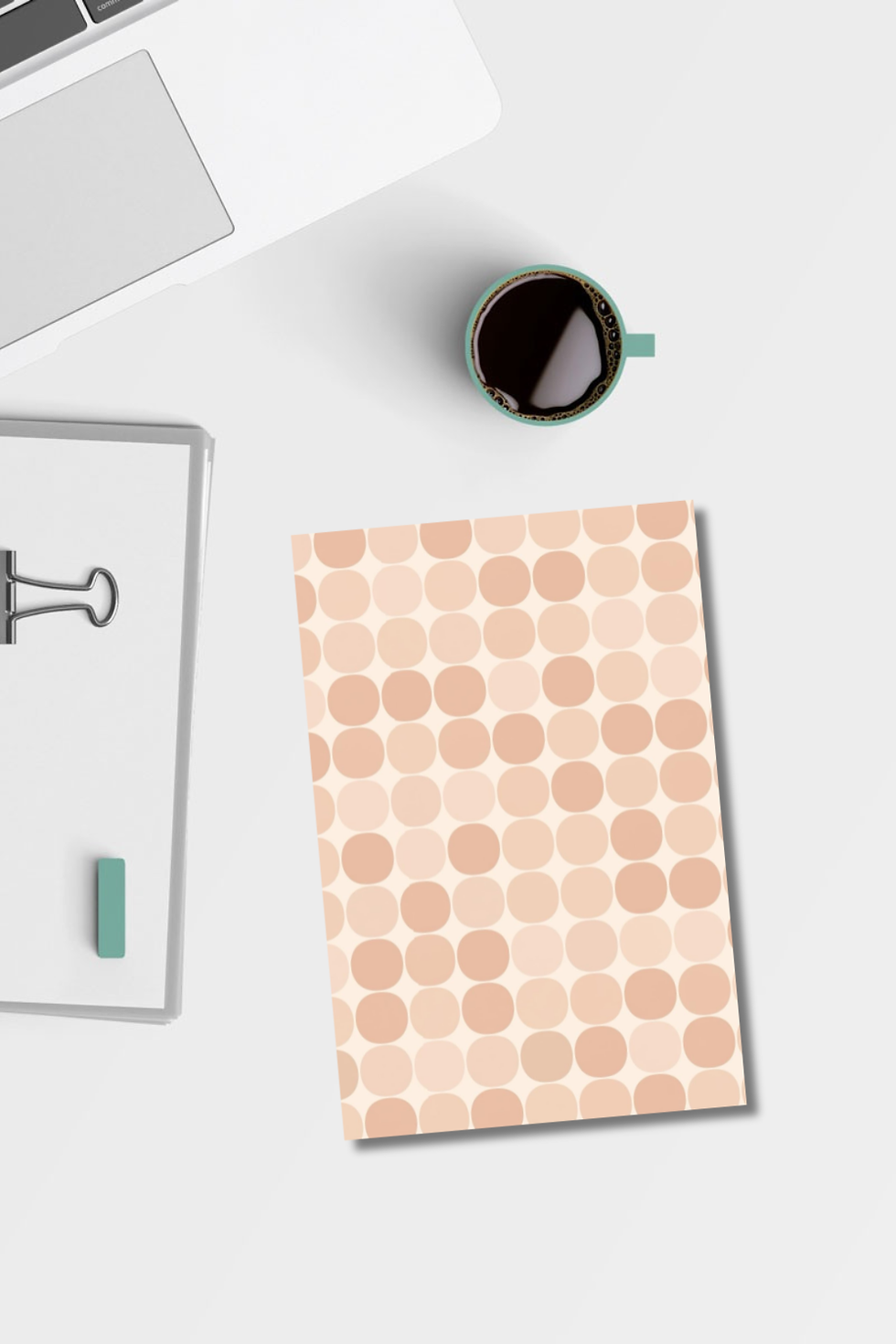 Thumbnail: Rounded Checkered Bullet Journal | Dot Grid Notebook