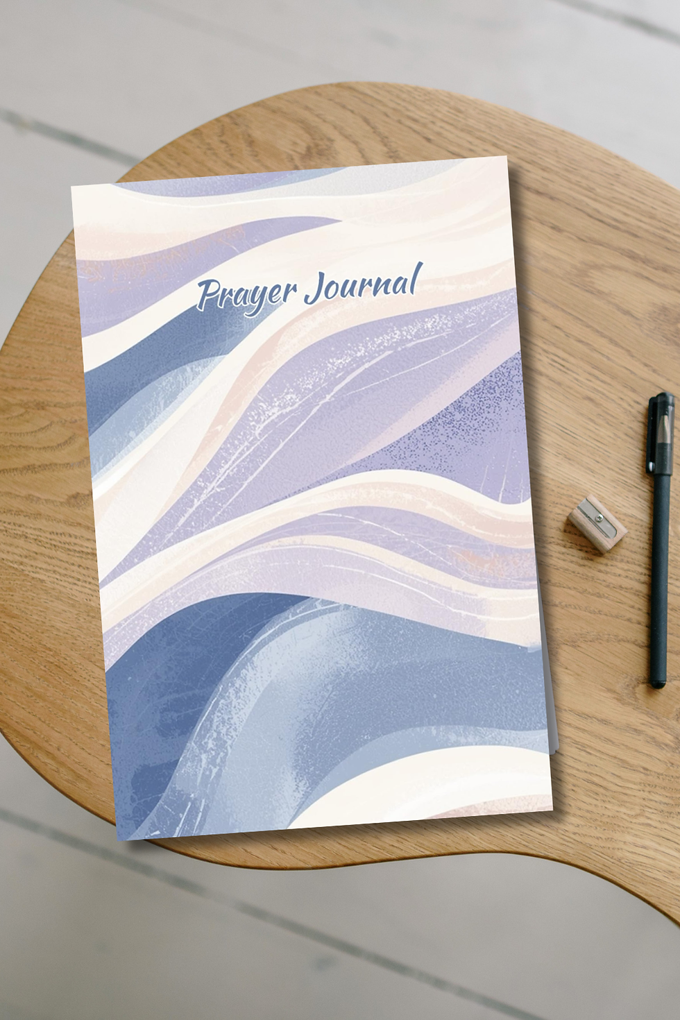 Thumbnail: Lavender Waves Prayer Journal | Guided Christian Notebook