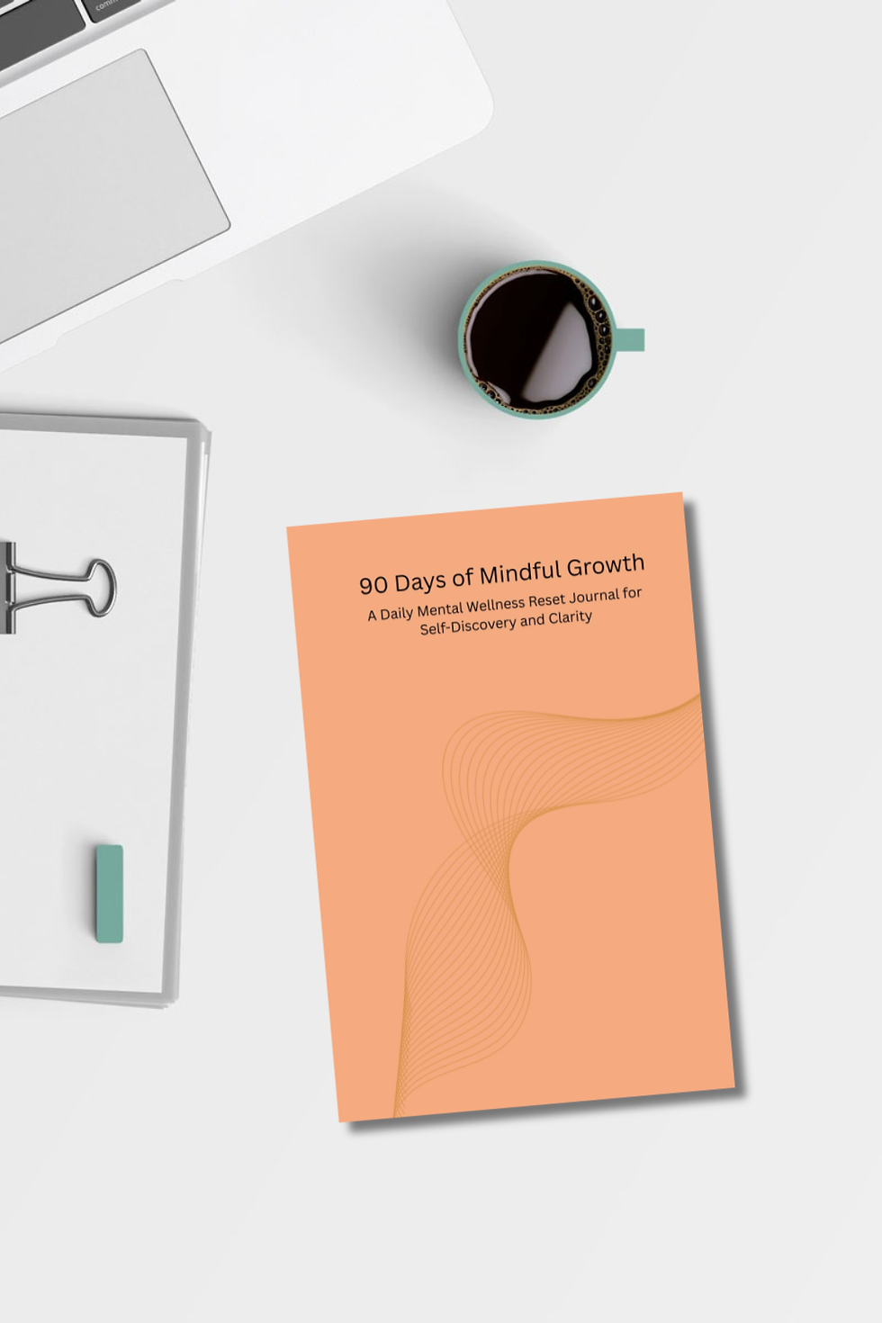 Thumbnail: Orange Mindfulness Journal | 90 Days of Mindful Growth