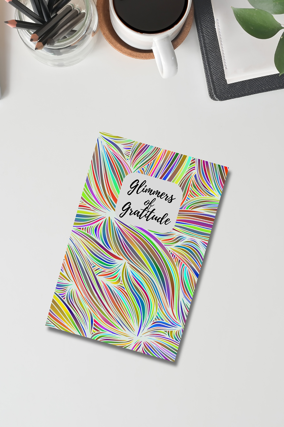 Thumbnail: Rainbow Floral Gratitude Journal | Daily Thankfulness Journal